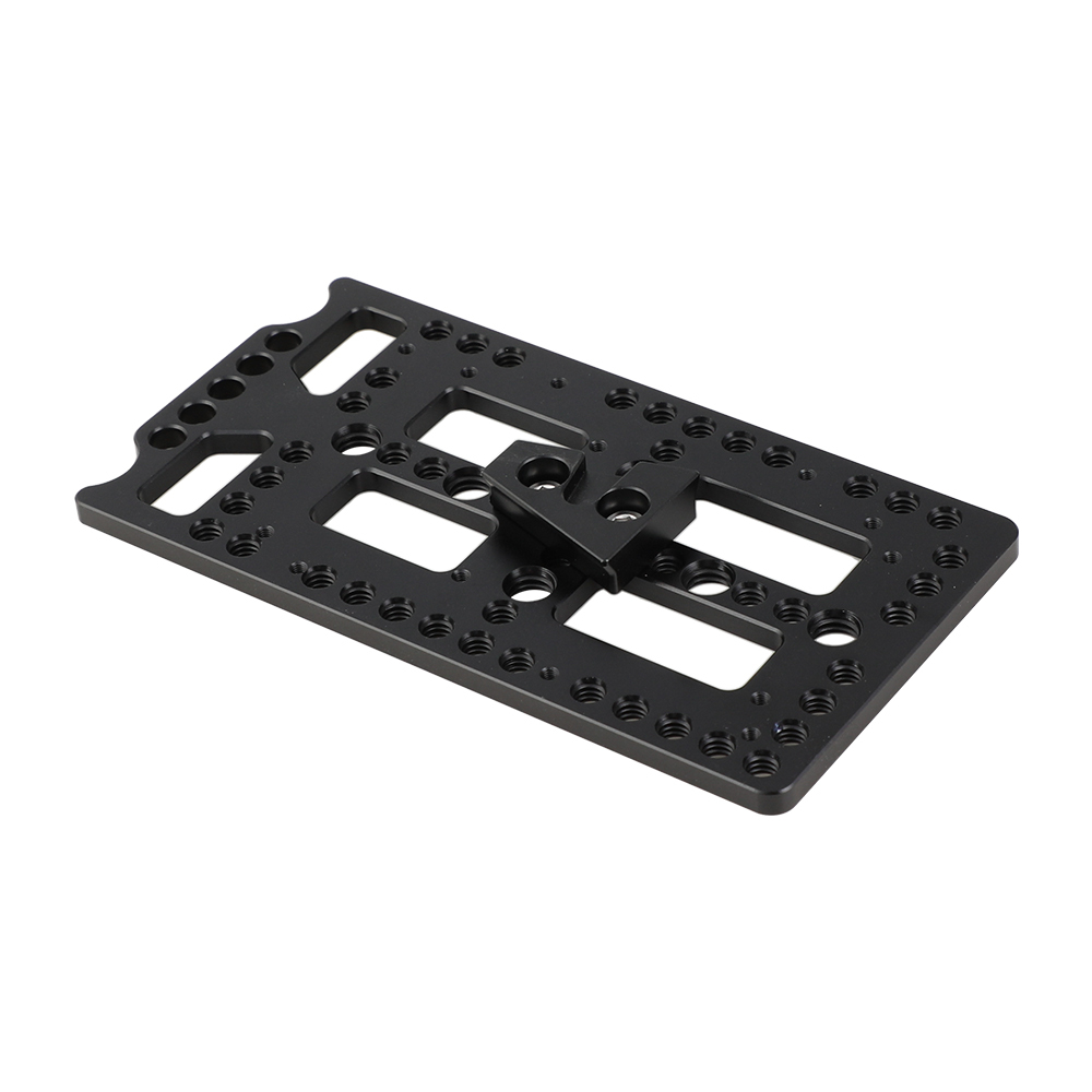 CAMVATE Cheese Plate With Quick Release Male V-Lock Mount For Camera Battery System