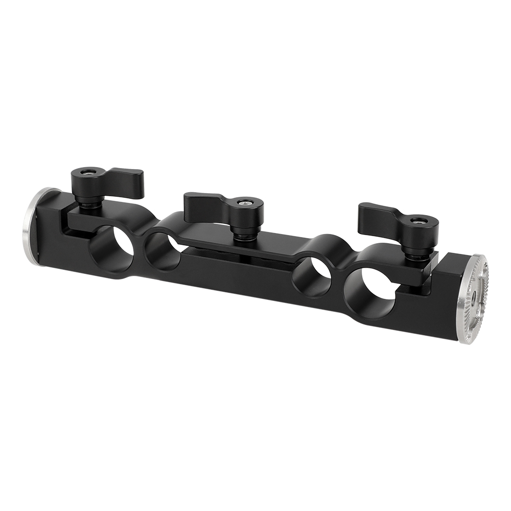 CAMVATE 15mm & 19mm Dual-port Rod Clamp With Double Ended M6 ARRI Style Rosette Mount
