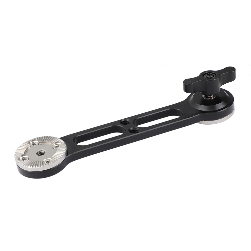 CAMVATE Versatile Extension Arm With Double-ended ARRI Rosette Mount M6 Thread For DSLR Camera Shoulder Mount Rig (Non-stretch)