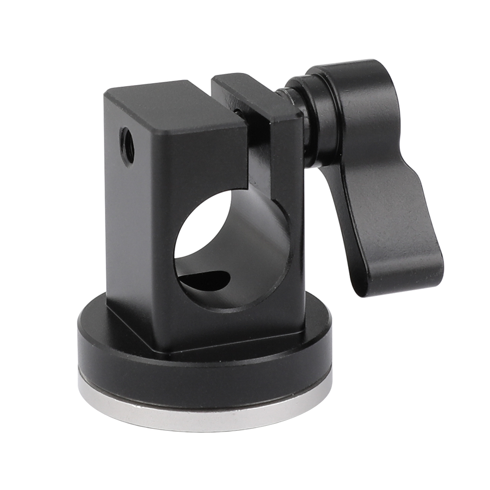 CAMVATE 15mm Single Rail Rod Clamp With M6 ARRI Style Rosette Mount For DSLR Camera Cage Handgrip