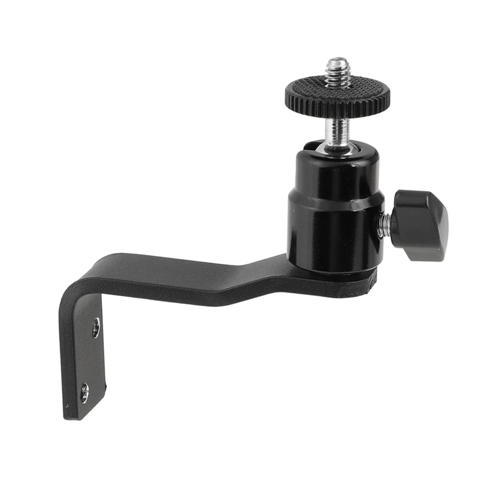 CAMVATE Adjustable Ball Head 1/4"-20 Screw Connector With Right Angle Type Pedestal Wall / Table / Ceiling Mount