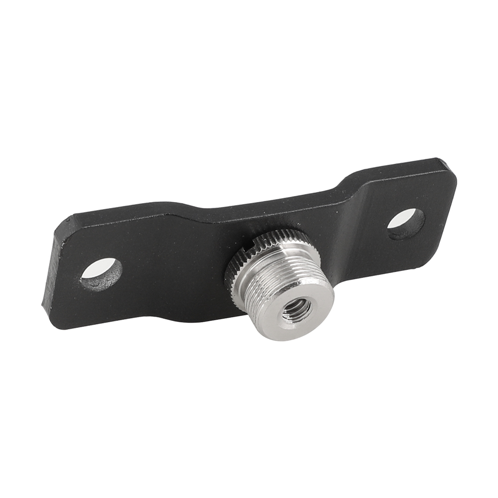 CAMVATE 5/8'' Male To 1/4'' Female Microphone Screw Adapter With Bottom Pedestal Wall / Table / Ceiling Mount