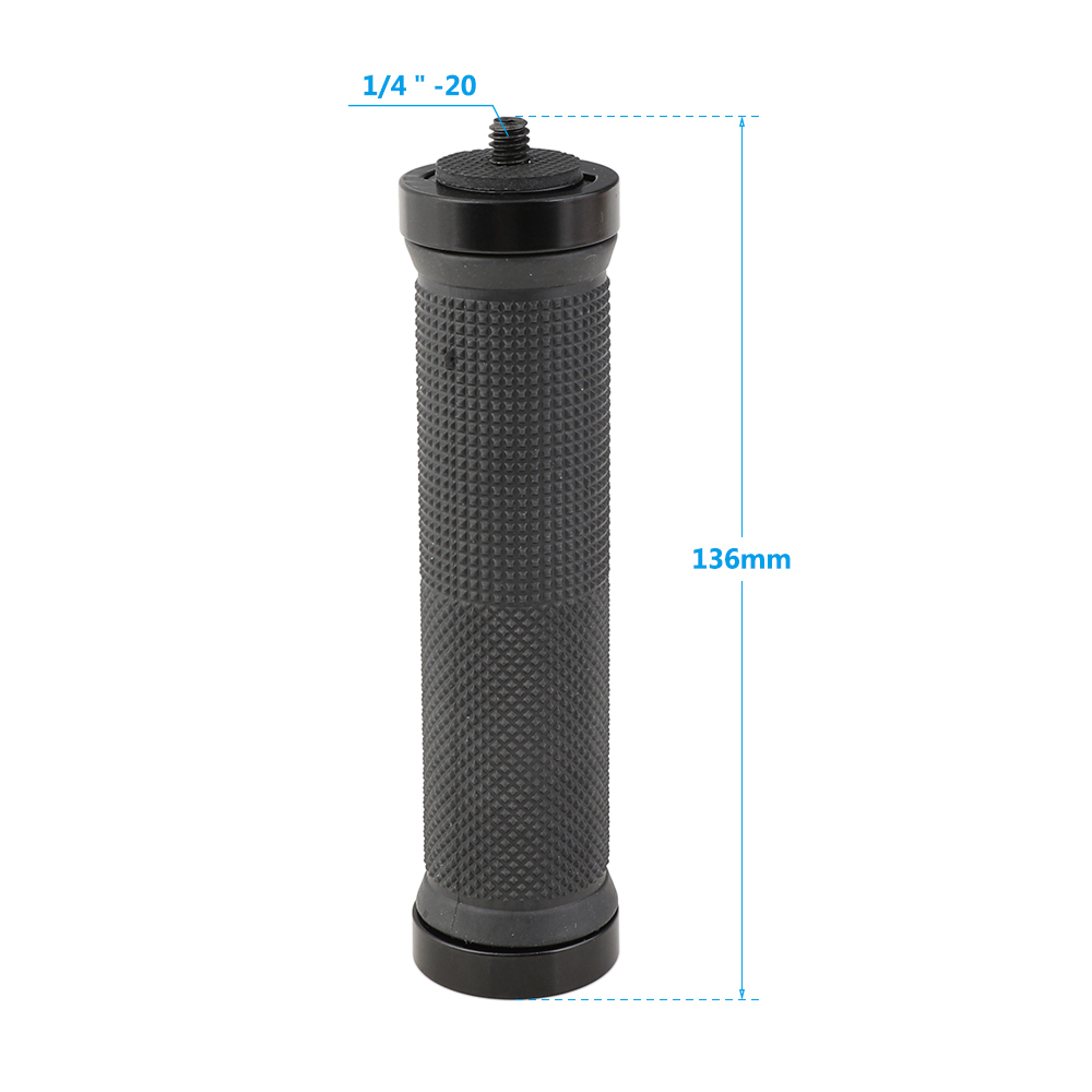 CAMVATE 1/4"-20 Handle Grip Stabilizer for DSLR Video LED Flash Light