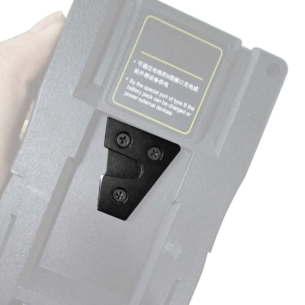 CAMVATE Quick Release Male V Lock Wedge Mount For DSLR Camera Battery