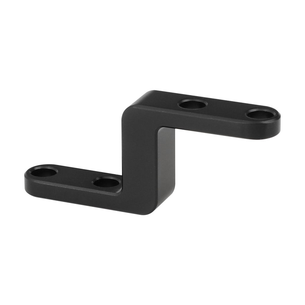 CAMVATE Z Shape Connecting Arm Extension Gadget With 1/4" Mounting Points For DSLR Camera Cage / Monitor Cage Kit