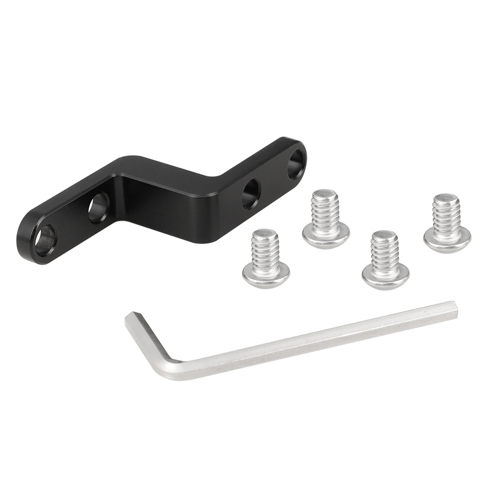 CAMVATE Z Shape Connecting Arm Extension Gadget With 1/4" Mounting Points For DSLR Camera Cage / Monitor Cage Kit