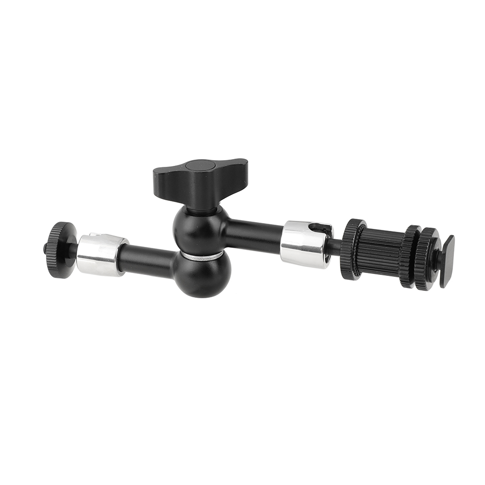 CAMVATE 7" Articulating Magic With Shoe Mount And 1/4" Screw Connector For Extending Accessories (2 Pieces)