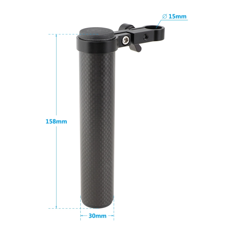 CAMVATE 15mm Rod Handgrip Carbon Fiber Made For Monitor Cage Rig (Either Side)
