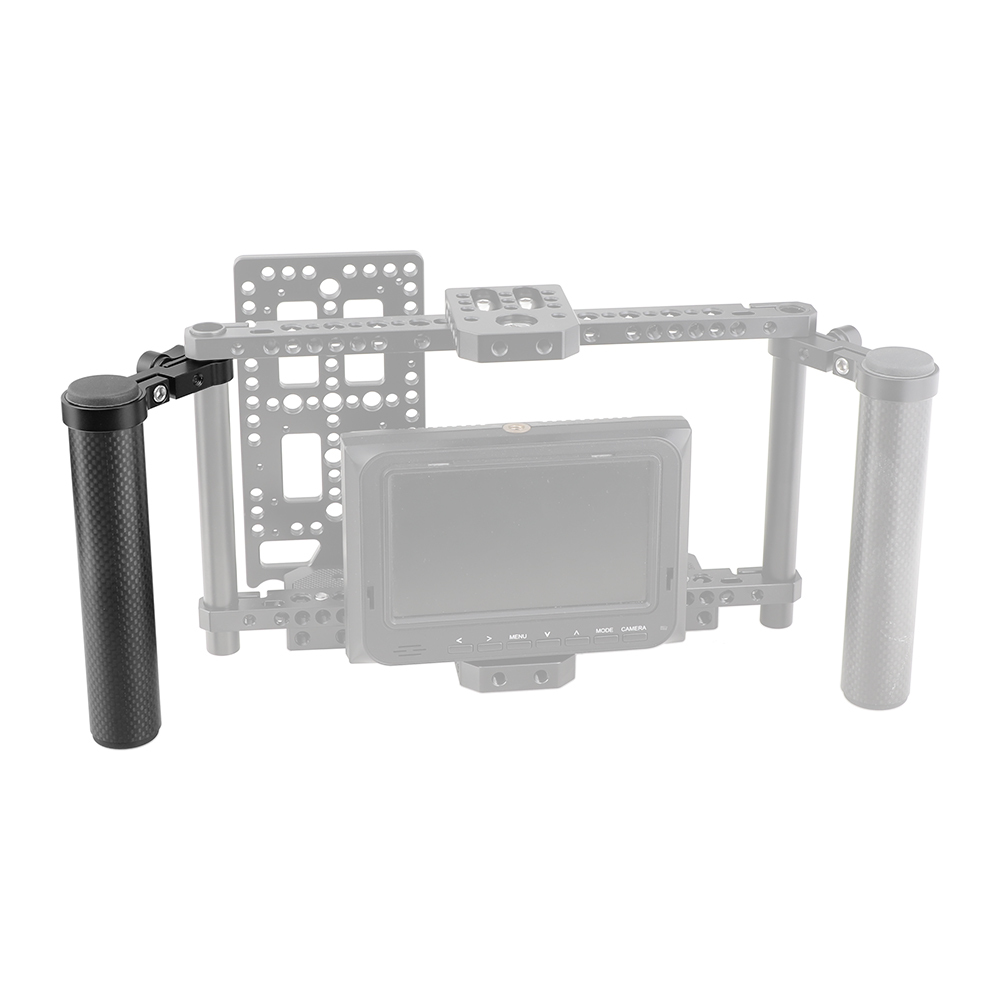 CAMVATE 15mm Rod Handgrip Carbon Fiber Made For Monitor Cage Rig (Either Side)