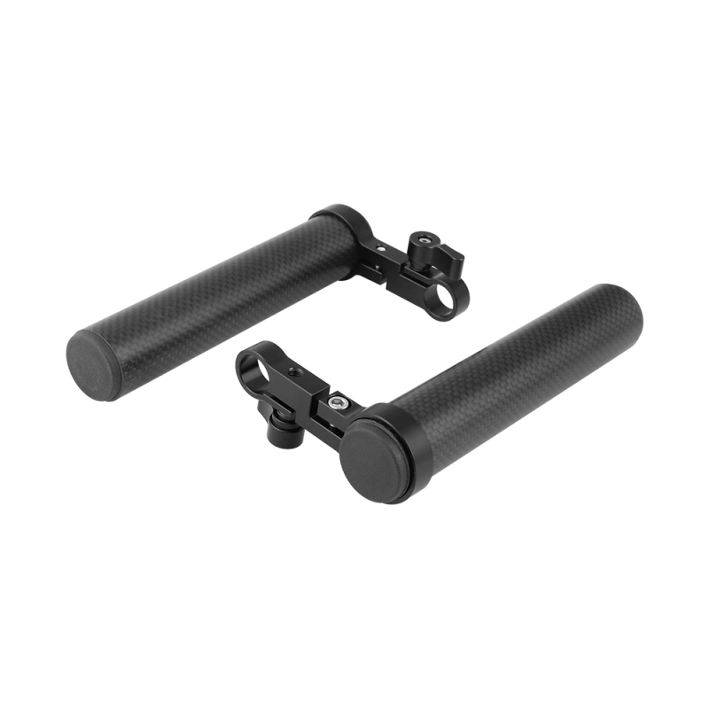 CAMVATE Handgrip Carbon Fiber Made With 15mm Rod Adapter Connection For Monitor Cage Rig (A Pair)