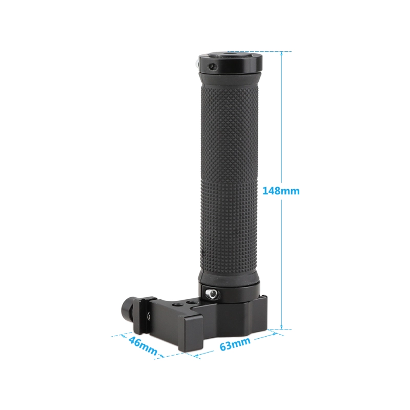 CAMVATE Quick Release Handle Grip With ARCA-Swiss Clamp Connector For DSLR Camera Cage Kit