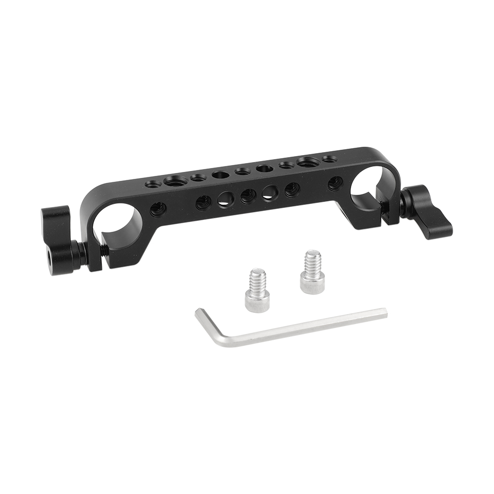 CAMVATE Standard 19mm Dual-port Rod Clamp Bracket With 1/4" & 3/8" Mounting Points