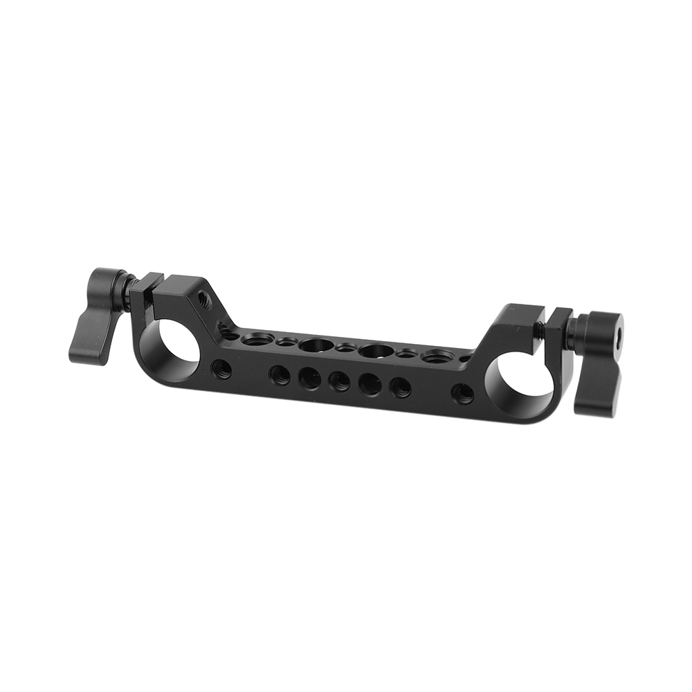 CAMVATE Standard 19mm Dual-port Rod Clamp Bracket With 1/4" & 3/8" Mounting Points