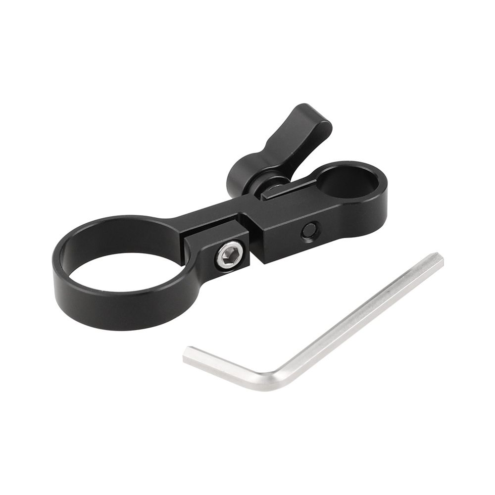 CAMVATE 2-in-1 Rod Clamp Converter With 15mm & 30mm Single-port Rod Adapter