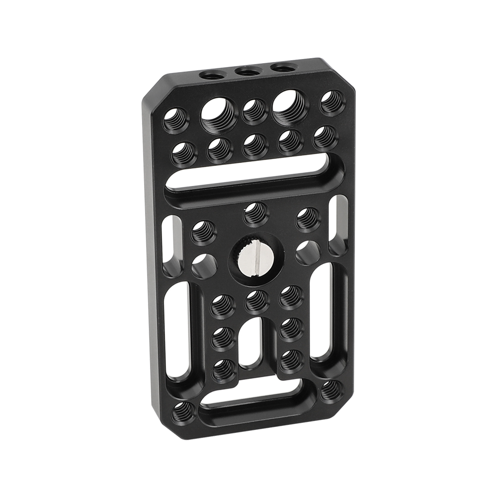 CAMVATE Multipurpose Cheese Plate Extension Platform With 1/4" & 3/8" Threads & Mounting Grooves