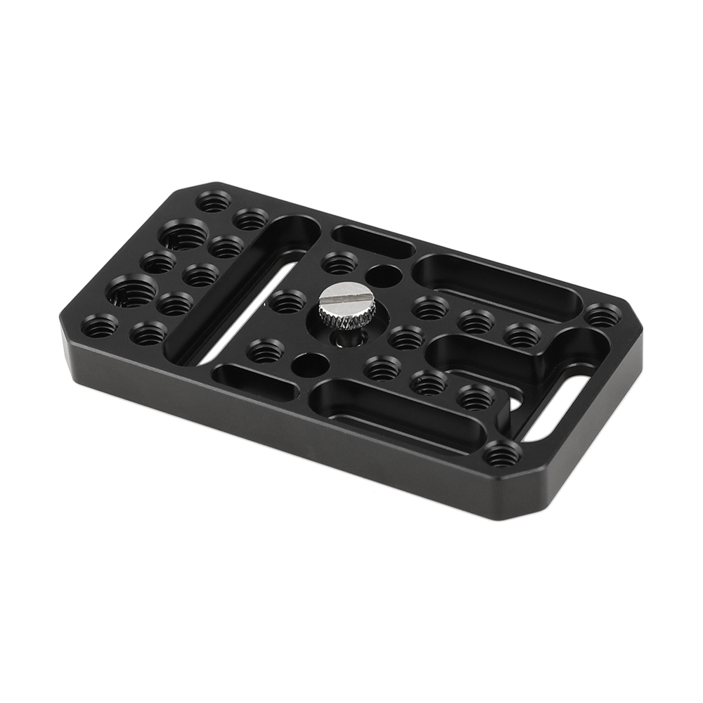 CAMVATE Multipurpose Cheese Plate Extension Platform With 1/4" & 3/8" Threads & Mounting Grooves