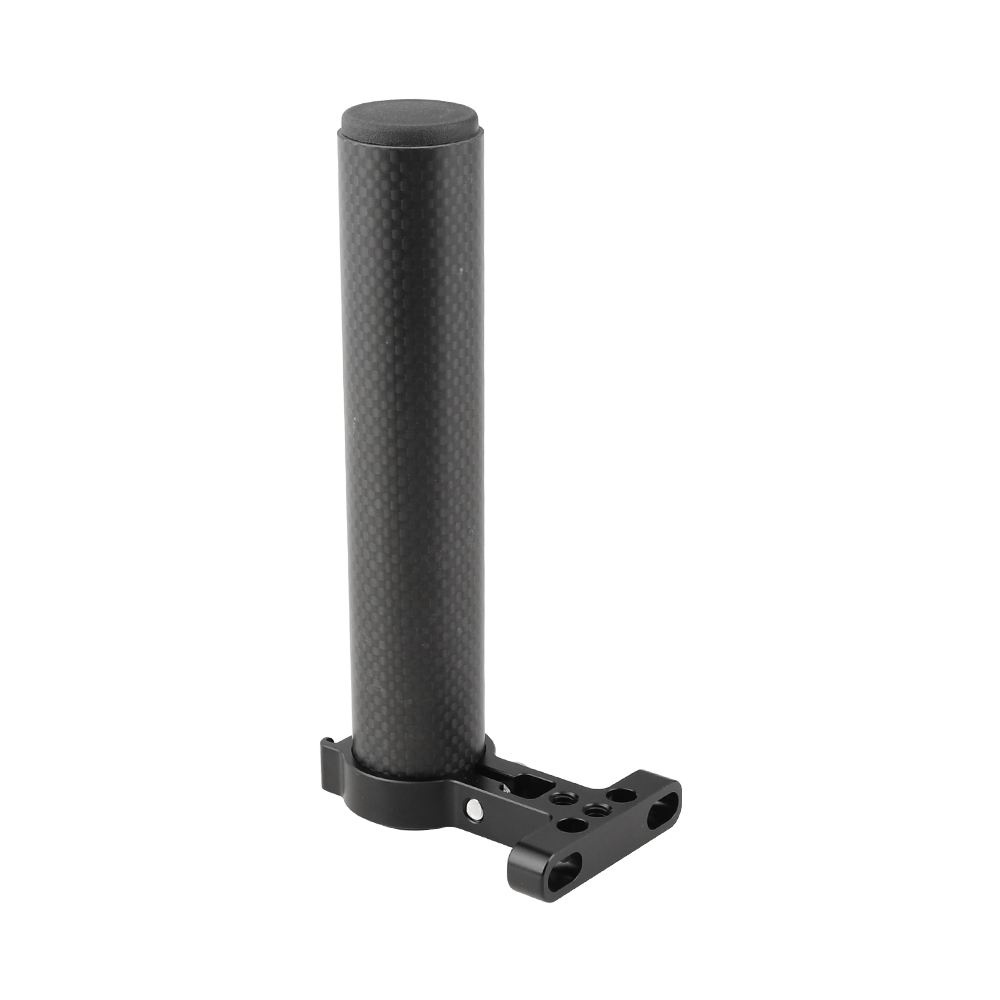 CAMVATE Top Hand Grip (Carbon Fiber Made) With 1/4"-20 Mounting Points & Shoe Mount For DSLR Camera Cage Kit