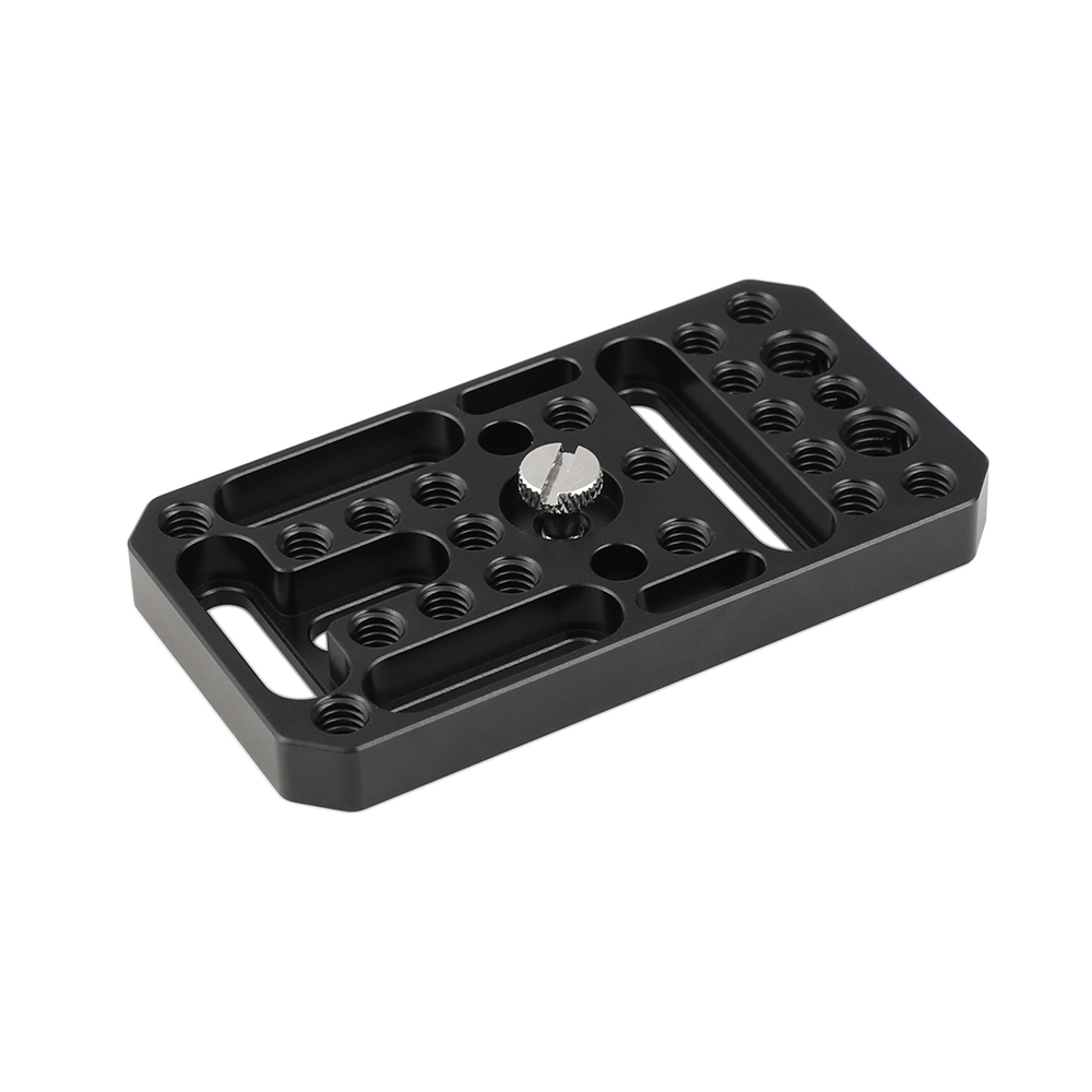 CAMVATE Multipurpose Cheese Plate Extension Platform With 1/4" & 3/8" Threads & Mounting Grooves
