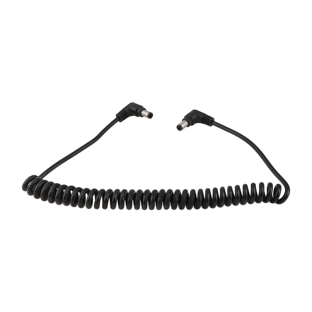 CAMVATE Coiled DC 2.5mm To 2.5mm Power Cable Right-Angle