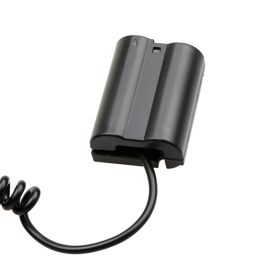 CAMVATE Nikon EN-EL15 Dummy Battery to 2.1mm DC Cable