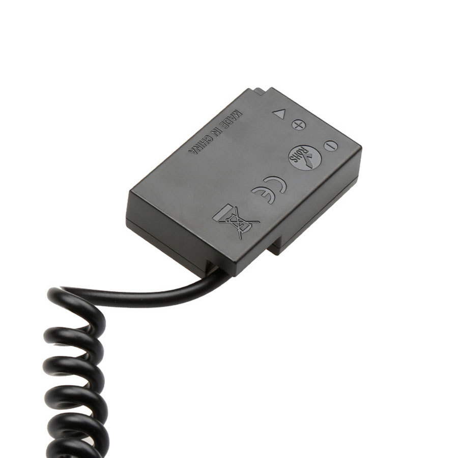 CAMVATE Canon LP-E17 Dummy Battery To 2.1mm DC Cable