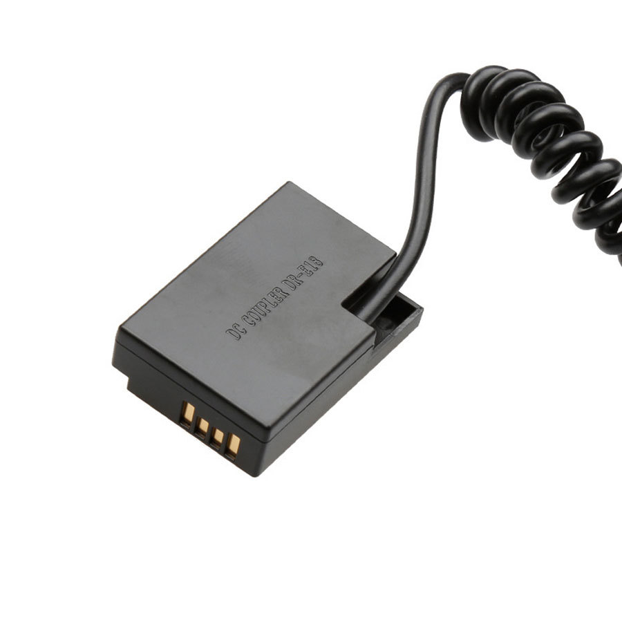 CAMVATE Canon LP-E17 Dummy Battery To 2.1mm DC Cable
