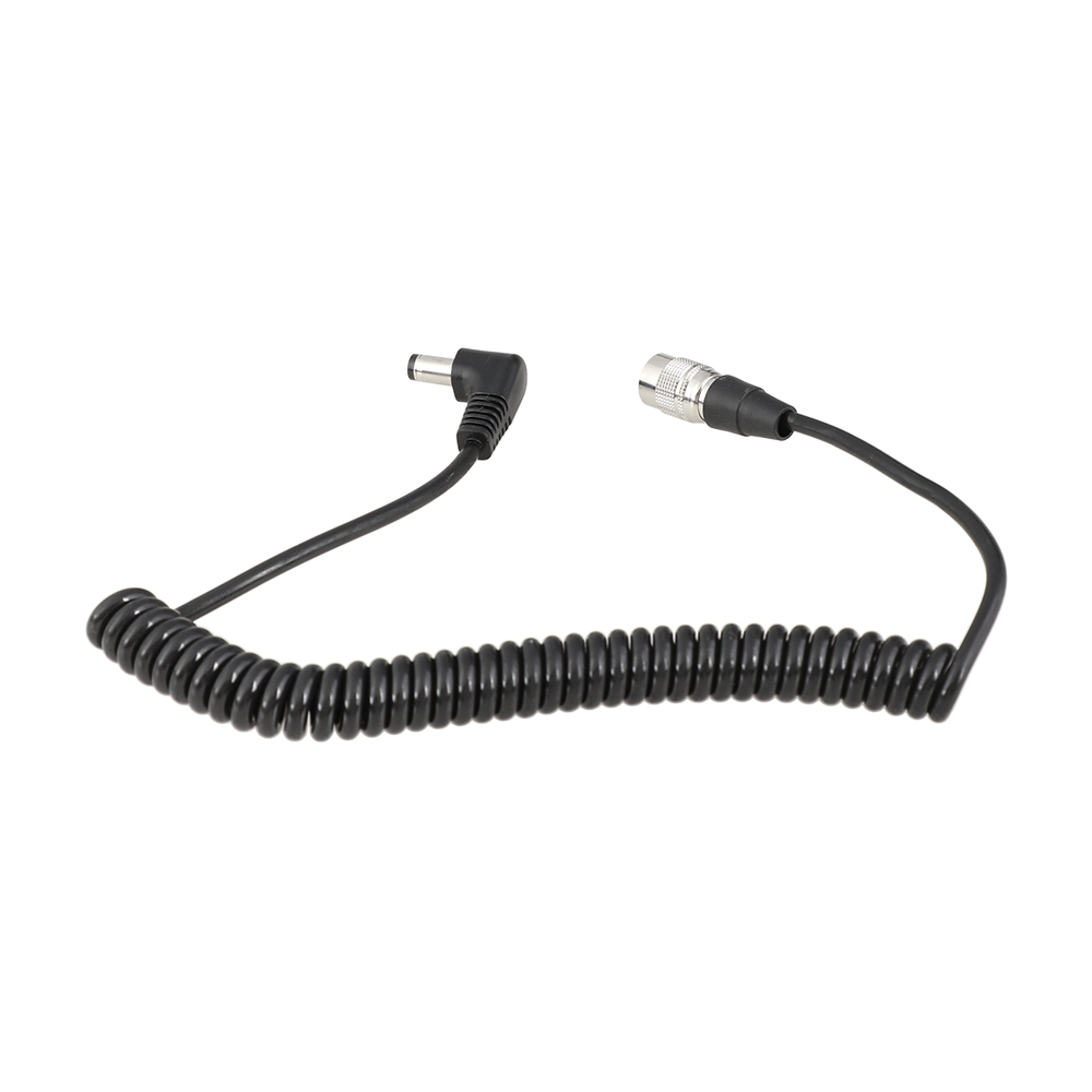 CAMVATE Coiled DC 2.5mm To 4-Pin Hirose Cable For Sound Devices