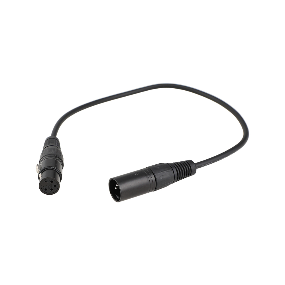 CAMVATE 4Pin XLR Male To Female Power Cable