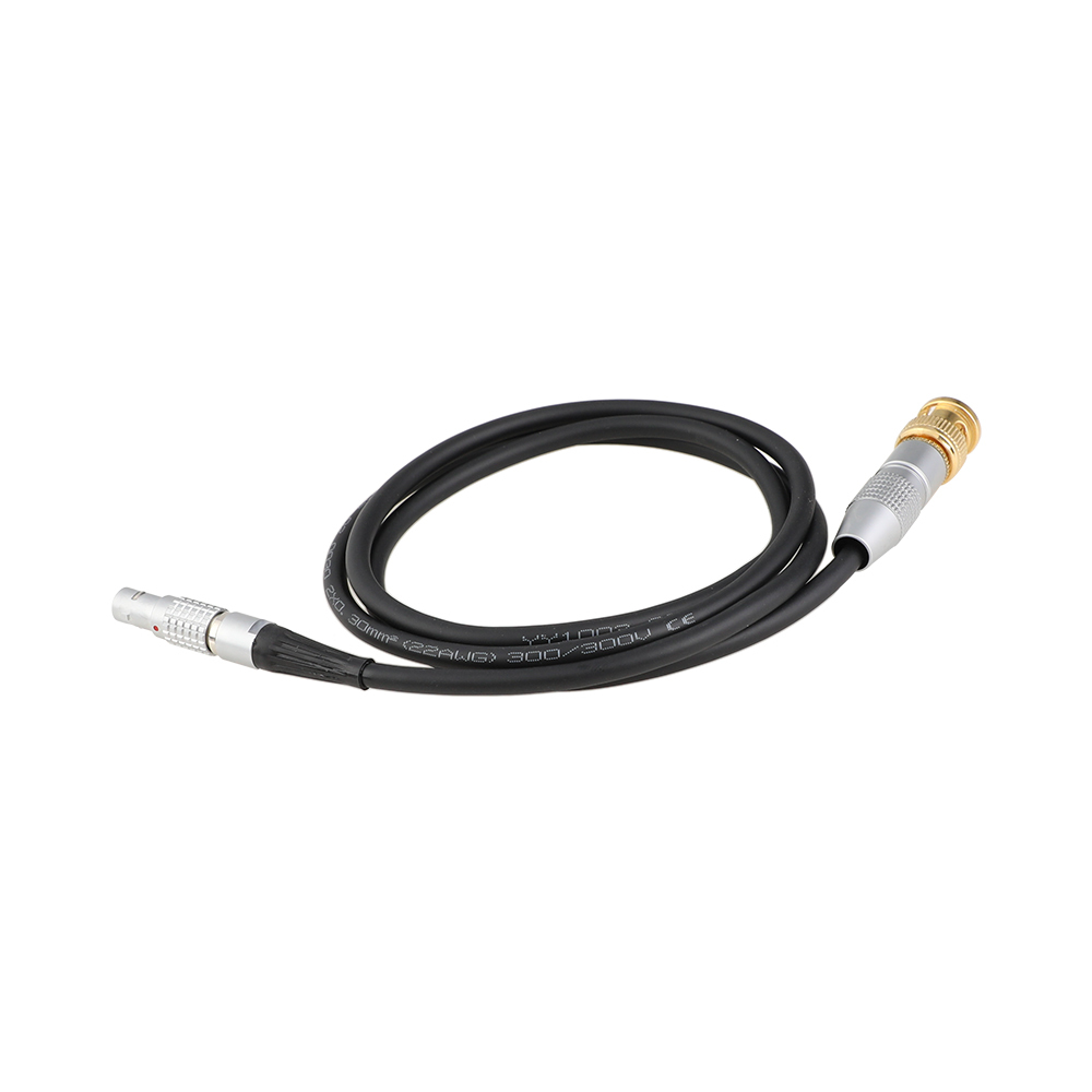 CAMVATE BNC To 0B 5Pin Push-Pull Connector Timecode Cable For Alexa Mini