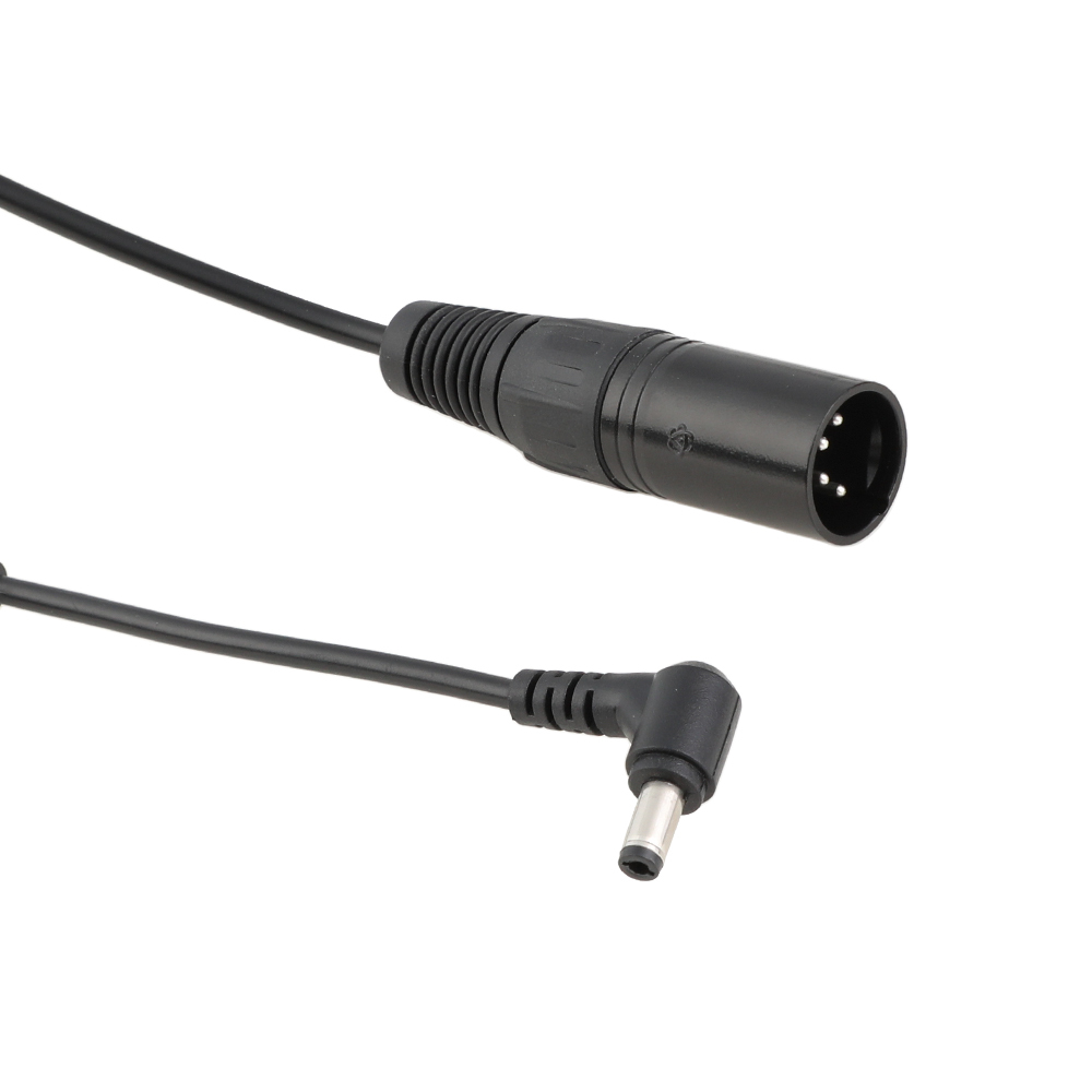 CAMVATE 4Pin XLR Male To 2.5mm DC Plug Power Cable