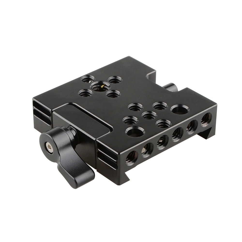 CAMVATE Manfrotto Quick Release Adapter Baseplate Slide-in Style For Manfrotto 577 / 501 Tripod