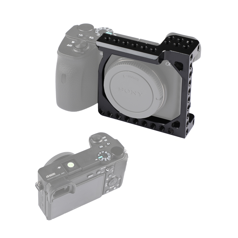 CAMVATE Camera Cage Frame For Sony A6000 / A6300 / A6400 / A6500 / A6600 & Canon Eos M