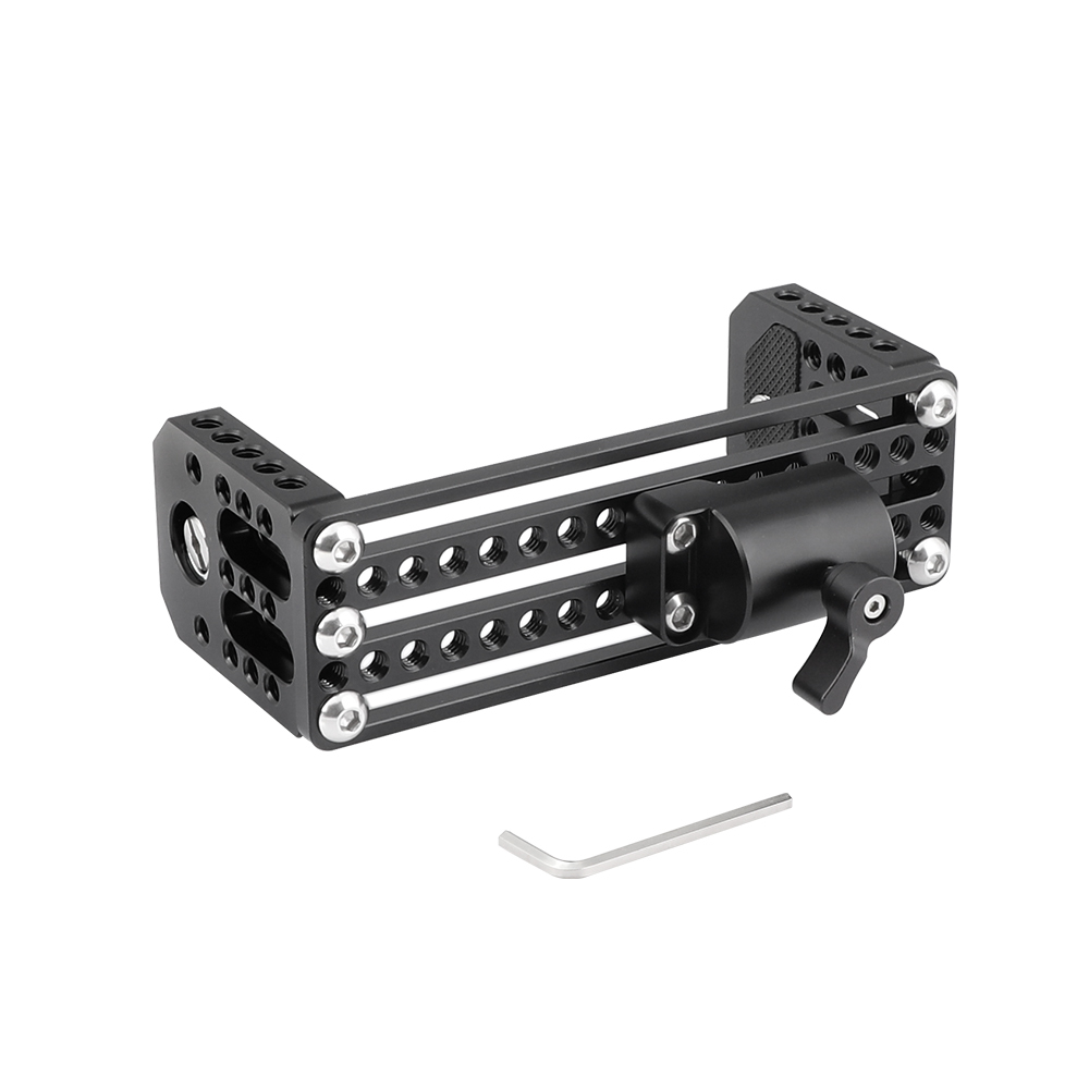 CAMVATE On-camera Monitor Holder C Frame Cage With Light Stand Head (Max. Column Diameter 16mm)