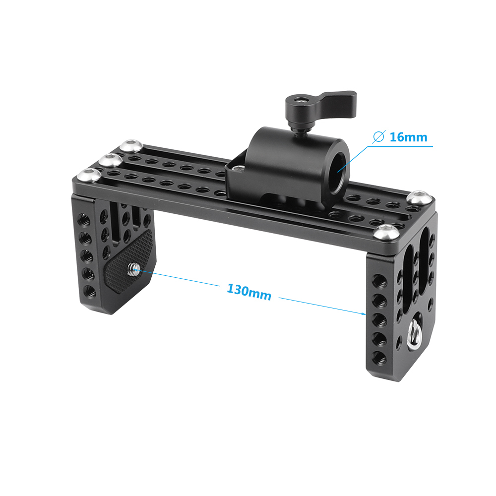 CAMVATE On-camera Monitor Holder C Frame Cage With Light Stand Head (Max. Column Diameter 16mm)