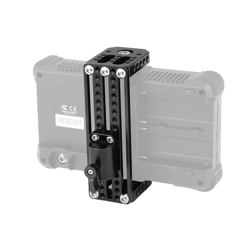 CAMVATE On-camera Monitor Holder C Frame Cage With Light Stand Head (Max. Column Diameter 16mm)