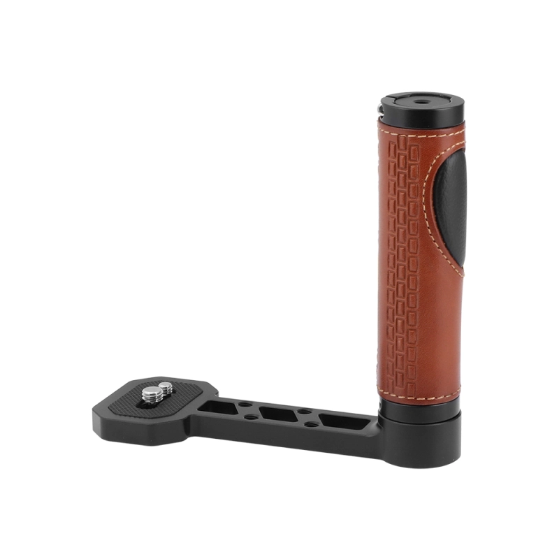 CAMVATE Side Handgrip (Leather-covered) L Type For DJI Ronin-S / SC & Zhiyun Crane 2 / V2 Stabilizer Gimbals