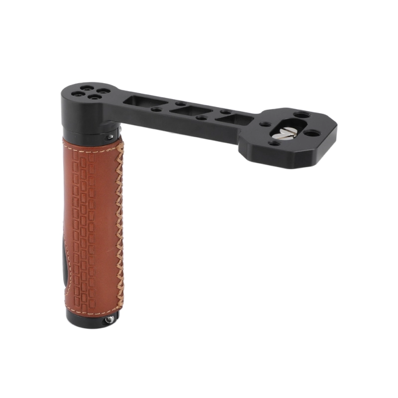 CAMVATE Side Handgrip (Leather-covered) L Type For DJI Ronin-S / SC & Zhiyun Crane 2 / V2 Stabilizer Gimbals