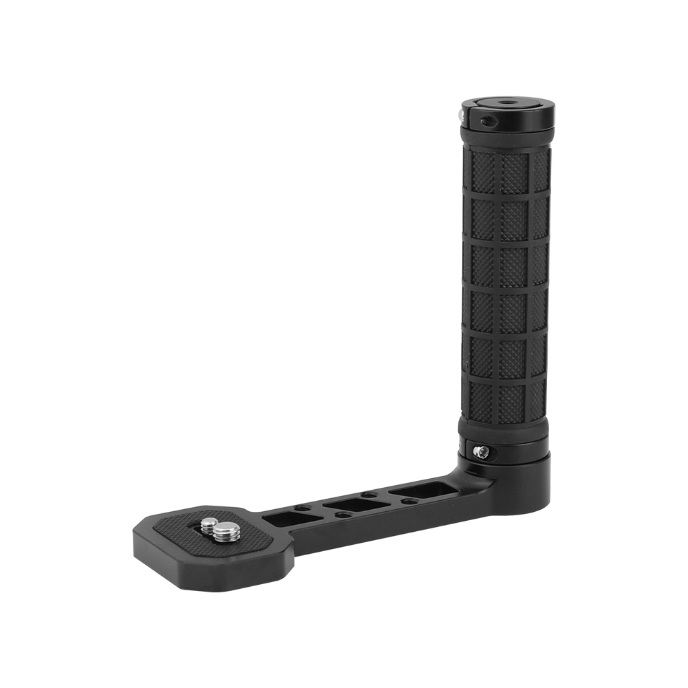 CAMVATE Side Handgrip (Rubber-covered) L Type For DJI Ronin-S / SC & Zhiyun Crane 2 / V2 Stabilizer Gimbals