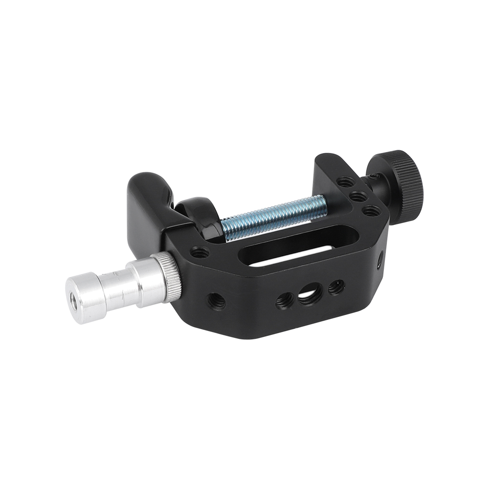 CAMVATE Robust C Clamp With 1/4" & 3/8" Male & Female Thread Screw Mounting Points (Universal Type)