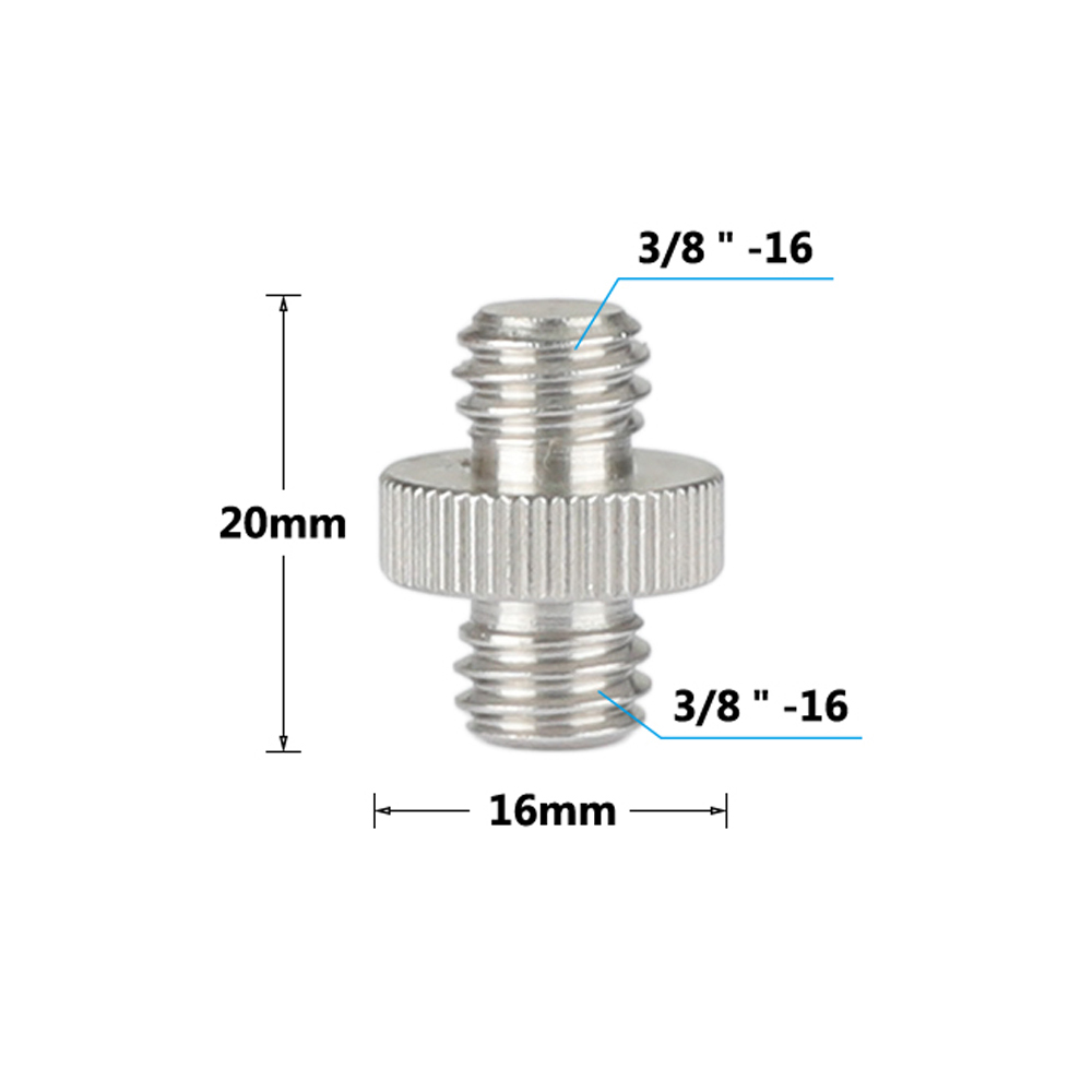CAMVATE 1/4" & 3/8" Thread Screw Bolt Mixture Set For DSLR Camera Cage Rig & Accessories Assembly (20pcs)
