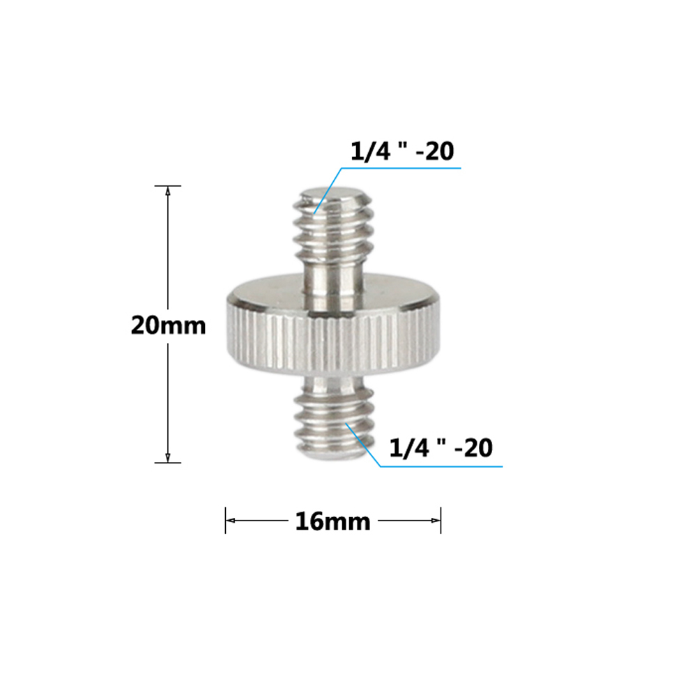 CAMVATE 1/4" & 3/8" Thread Screw Bolt Mixture Set For DSLR Camera Cage Rig & Accessories Assembly (20pcs)