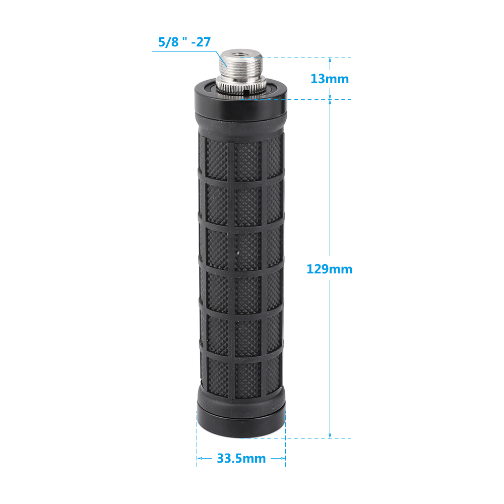 CAMVATE Handle Grip Stabilizer With 5/8"-27 Male Thread For DSLR Camera Microphone