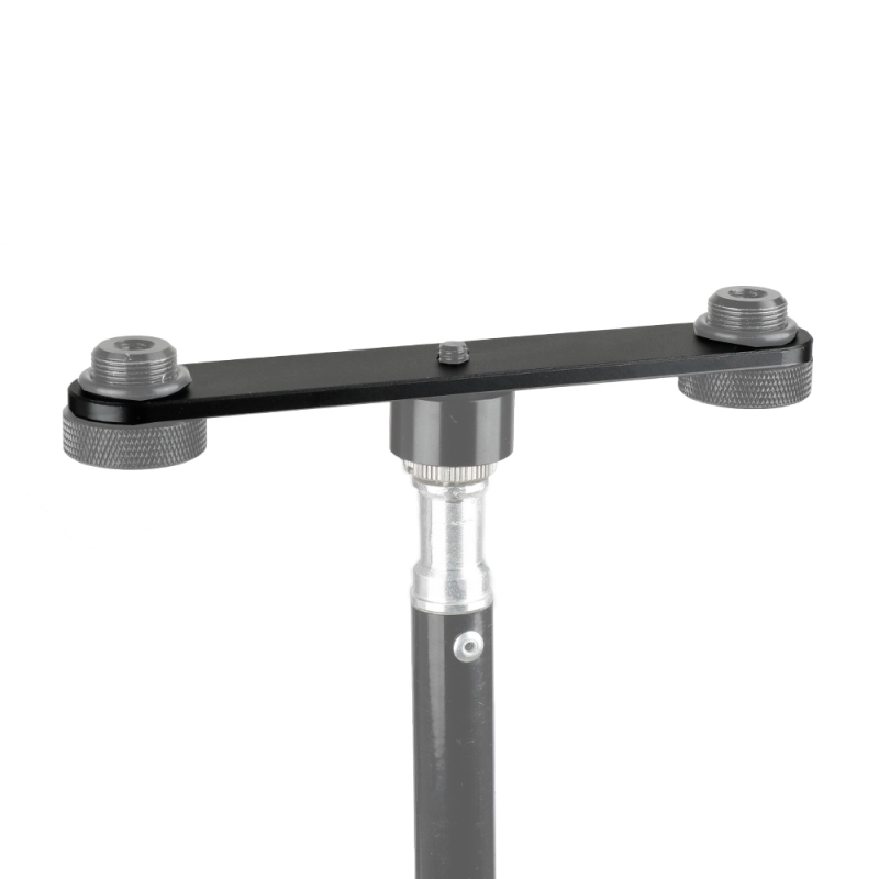 CAMVATE Double 5/8"-27 Microphone Support Holder Balance Beam Stabilizer Bar