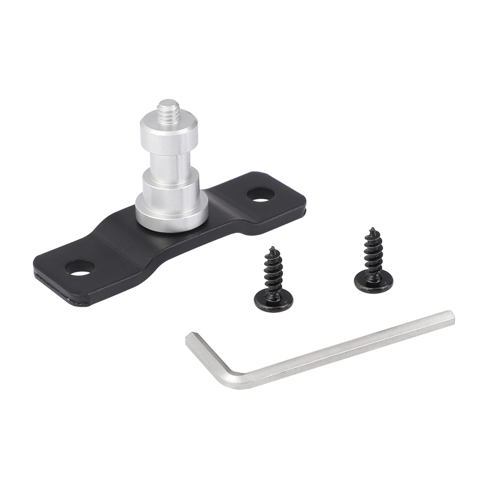 CAMVATE 1/4''-20 Male Screw Connector With Bottom Pedestal Wall / Table / Ceiling Mount