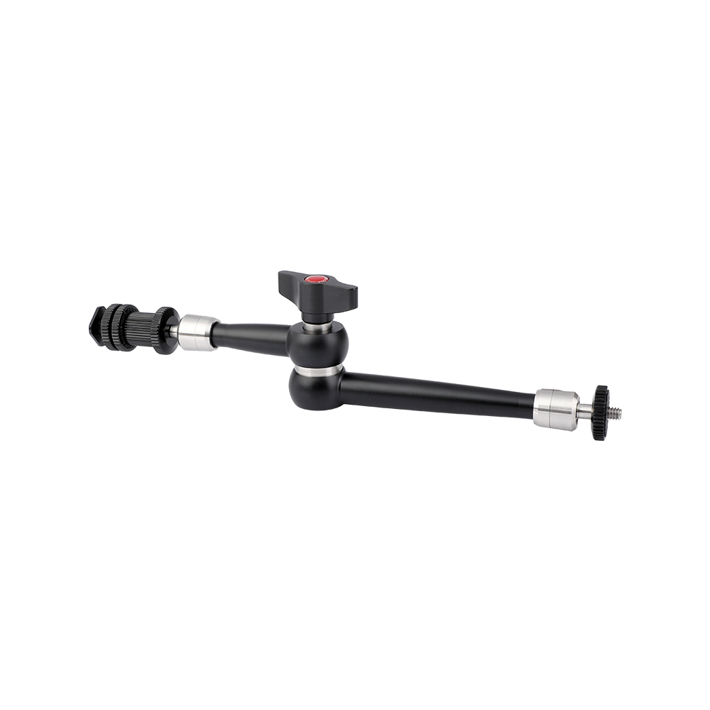 CAMVATE Heavy-duty 9'' Articulating Magic Arm With 1/4'' Male Threads & Shoe Mount (Upgraded Version)