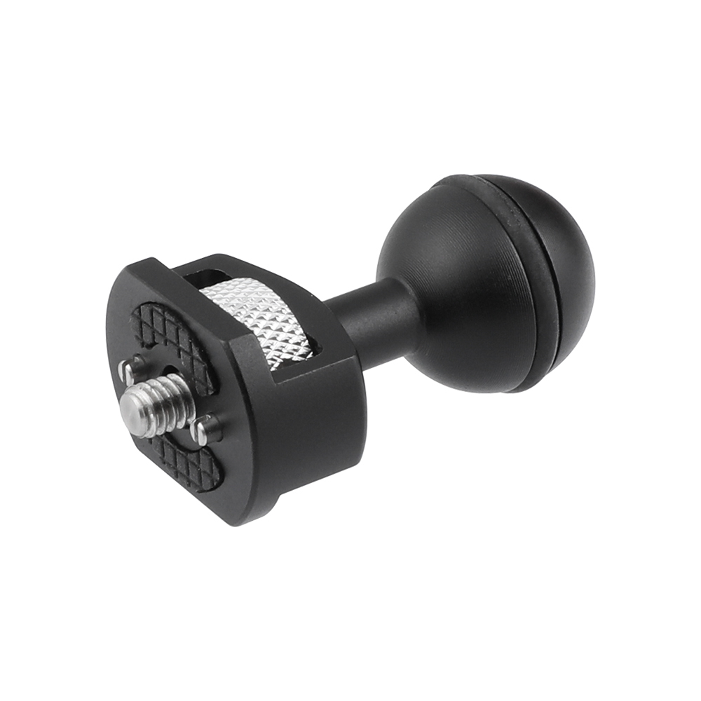 CAMVATE Replacement Single Ball Head Spare Part With 1/4"-20 Thread & Locating Pins