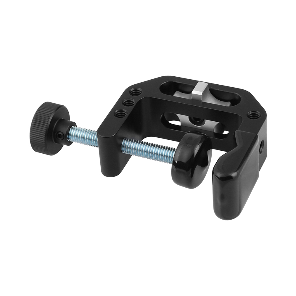 CAMVATE Universal C Clamp With 1/4" Female Threads + 1/4"-20 Thumbscrew Knob For Accessory