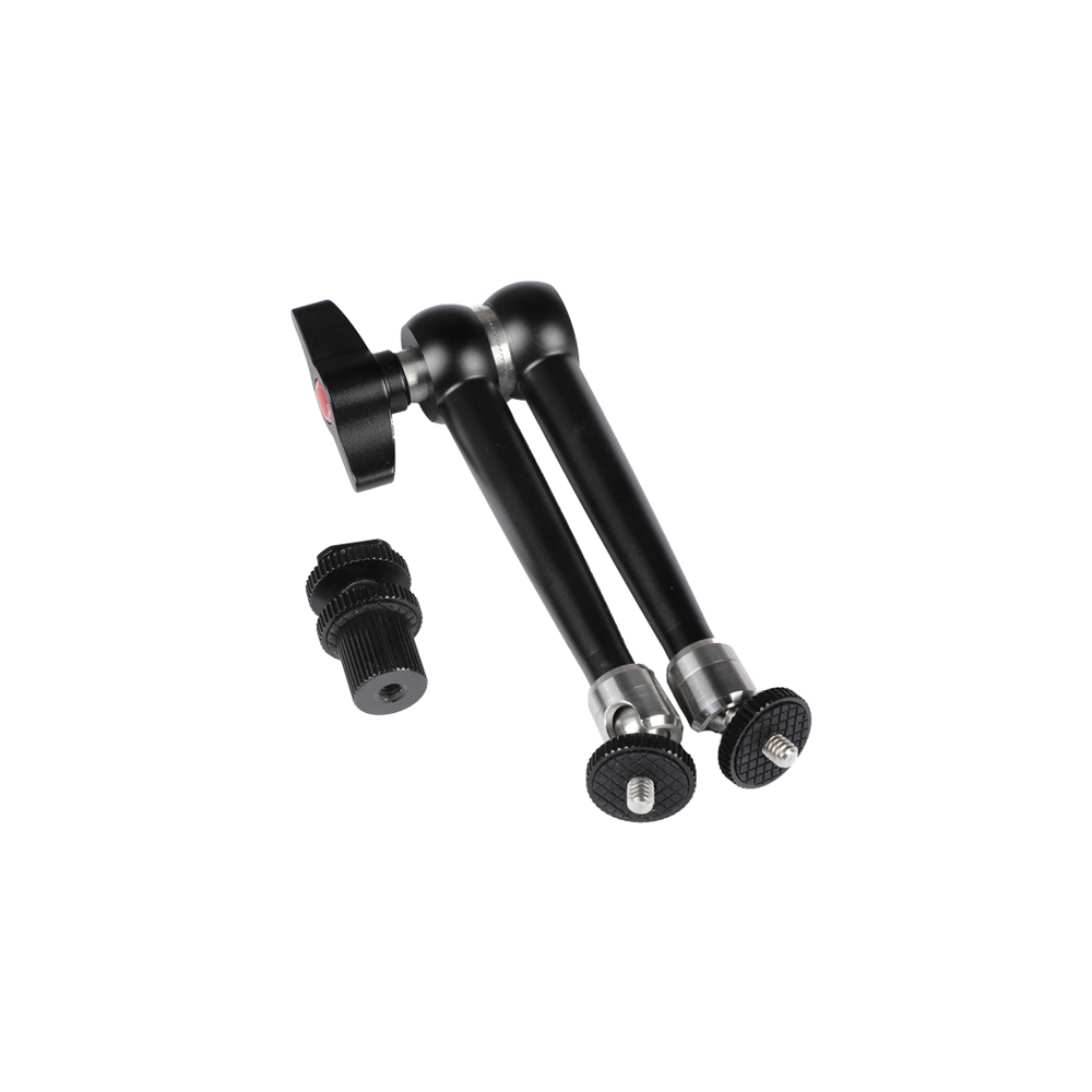 CAMVATE Upgraded Heavy-duty 11" Articulating Magic Arm With 1/4'' Male Threads & Shoe Mount