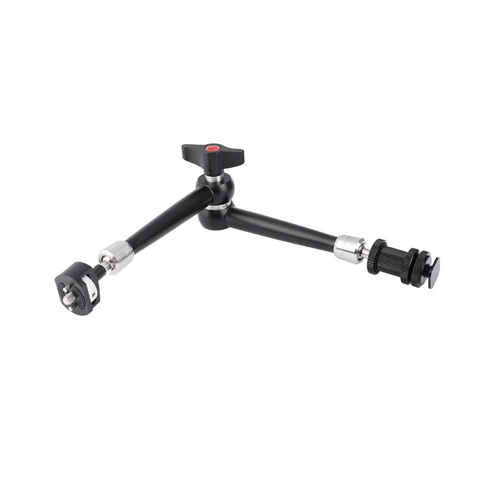 CAMVATE Robust 11'' Magic Articulated Arm With 1/4'' Male Threads & Locating Pins & Shoe Mount (Upgraded Version)