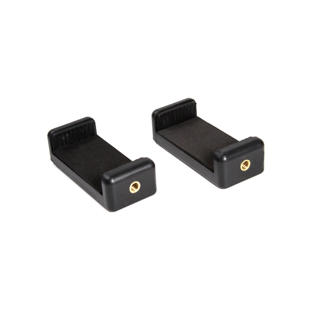 CAMVATE Solid Smartphone Clip Holder With 1/4"-20 Mounting Points (2 Pieces)
